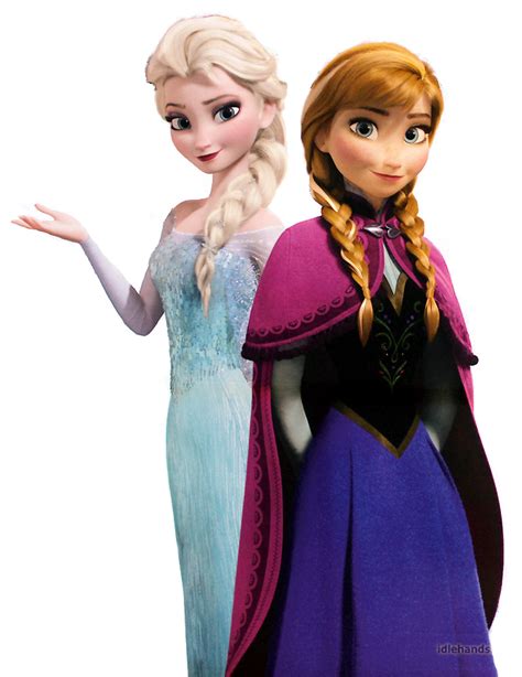 Anna And Elsa Frozen Png By Jakeysamra On Deviantart
