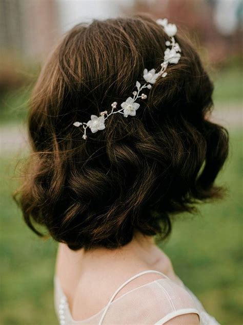 Most Beautiful Wedding Hairstyle Ideas For Short Hair Easyday