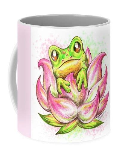 Happy Frog Customizable Coffee Mug By Sipporah Art And Illustration On