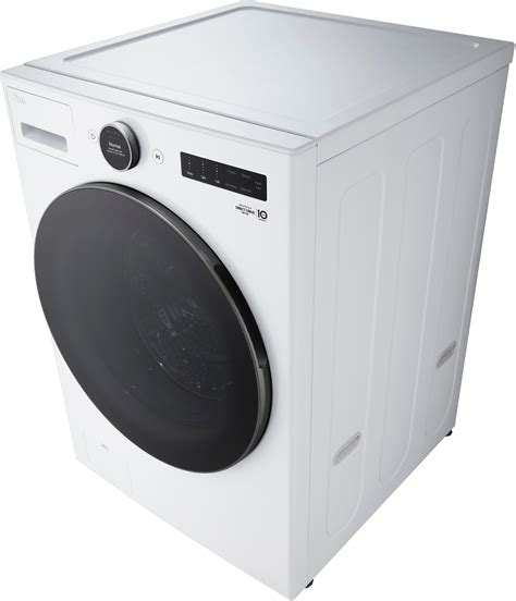 Customer Reviews Lg 4 5 Cu Ft High Efficiency Smart Front Load Washer With Steam And