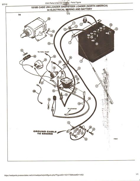 2129 Case 1840 Skid Steer Wiring Diagram Zip Download ~ 788 Pdf Download