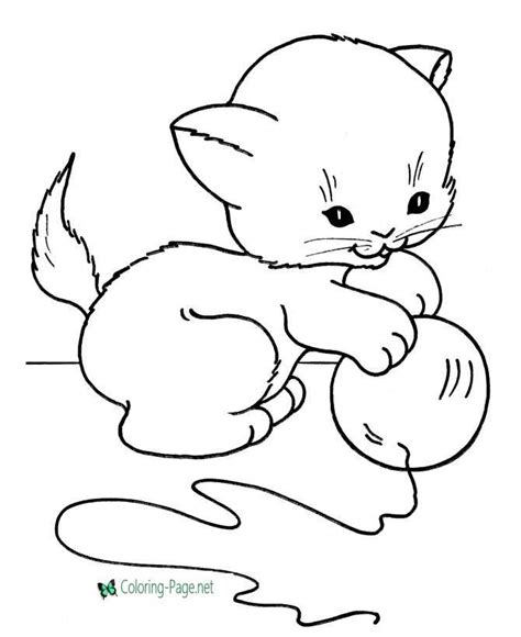 Cat Coloring Pages