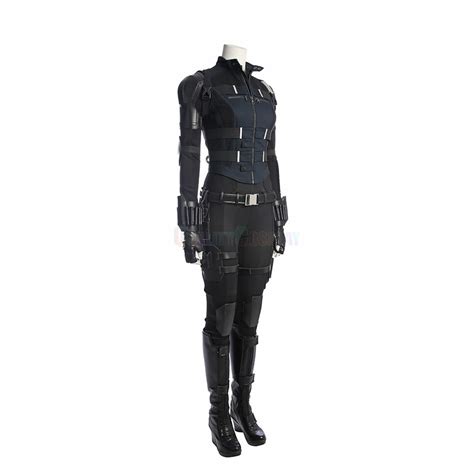 avengers infinity war black widow natasha romanoff cosplay costume hqcosplay