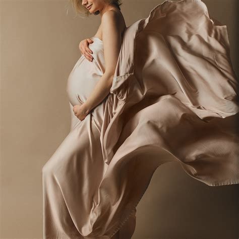 Maternity Silk Fabric Silk Maternity Gown Maternity Photo Etsy