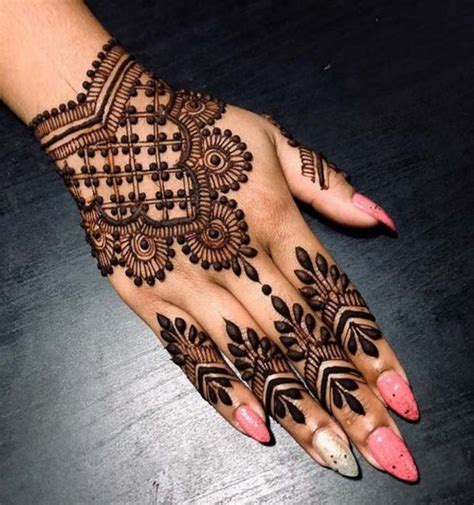 Easy And Simple Mehndi Designs For Hands Photos 2021 Fashion Lic