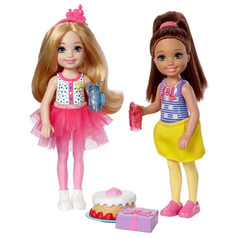 Barbie Club Chelsea Dolls And Accessories