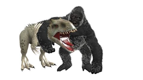 King Kong Vs Indominus Rex By Supernathan10002 On Deviantart