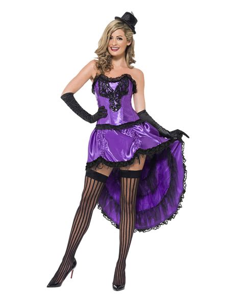 Burlesque Can Can Costume Violet Showgirl Costume Showgirl Costume Horror