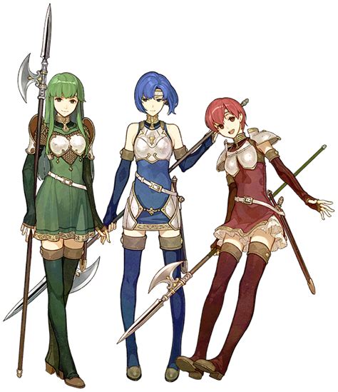 Pegasus Knight Sisters Est Catria And Palla Incredible Characters Wiki