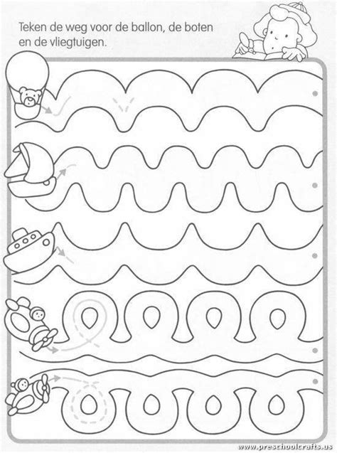 They are full of picture clues that make it. tracing-the-dotted-lines-worksheet - Preschool Crafts
