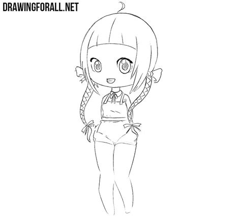 How To Draw A Beautiful Chibi Girl