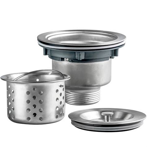 Helen kitchen sink strainers comes with 3 packs of strainers in this package. Golden Vantage 3.5 in. Multi-Layer Round Stainless Steel ...