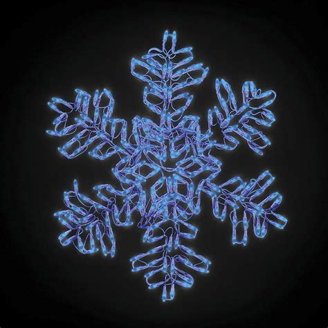 Led Dendrite Snowflake Frontgate