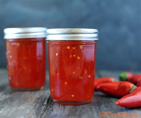Homemade Red Pepper Jelly Girls Can Grill