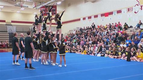Cheer Teams Converge On Maple Grove For Crimson Cheer Challenge Youtube