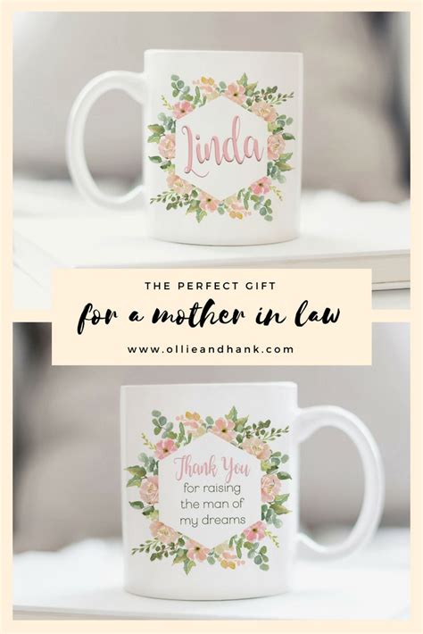 Great birthday gift ideas for women who have everything. Mother In Law Birthday Gift | Thank You For Raising The ...