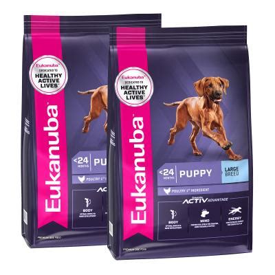 As a pet parent, when choosing the best dog food brand for your fido, you need to consider the health and nutritional benefits of that dog food. Eukanuba Large Breed Puppy Dry Dog Food 30kg - $178.00
