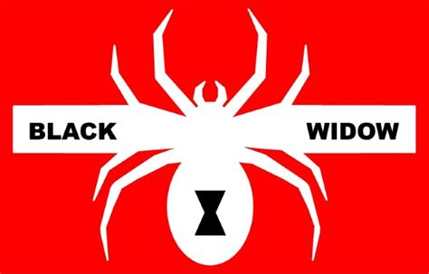 Black Widow Edition Decal Sticker 12