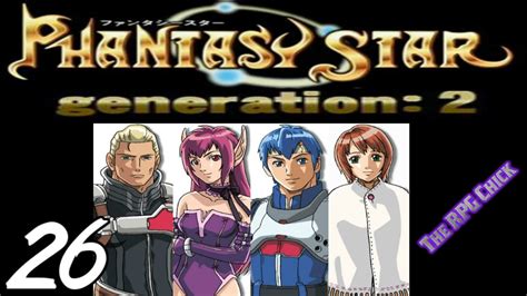 Lets Play Phantasy Star Generation 2 Part 26 The Control Tower Youtube