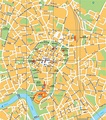 Krakow Attractions Map PDF - FREE Printable Tourist Map Krakow, Waking ...