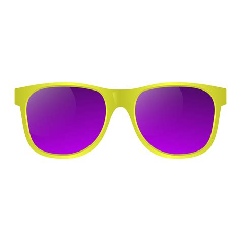 Cool Sunglasses Isolated On White Background Front View 22122222 Vector Art At Vecteezy