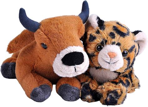 Buy Wild Republic Unlikely Friendships Plush Leopard And A Cow Based