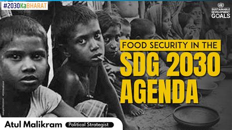 Zero Hunger Food Security In The Sdg Goals