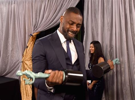 Pictured Idris Elba Best Pictures From The Sag Awards 2016