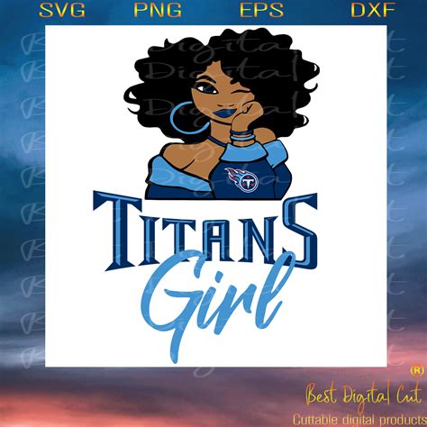 Titans girl svg,svg, Titans logo svg,nfl girls svg,football svg,nfl fo - Best Digital Cut
