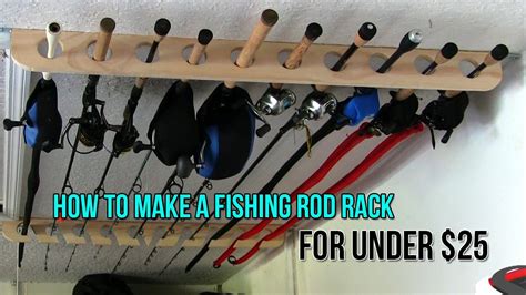 13 Fly Fishing Rod Ceiling Rack Rod Holder Organizer Storage