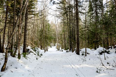 A Winter Hike In The Maine Huts And Trails In Carrabassett Maine