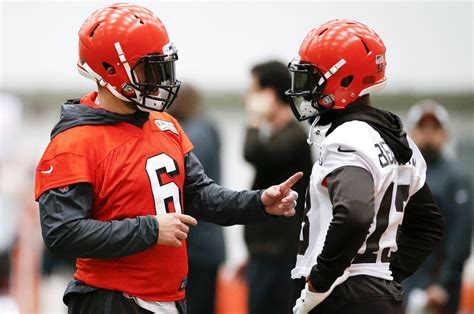 Baker mayfield woke up feeling dangerous before a win over the falcons during his rookie season beckham joked that he hates being yelled at before saying it's easy to want to do what mayfield is. Browns' Odell Beckham, Baker Mayfield already having ...