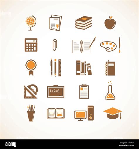 Learning Icon Stock Vector Images Alamy