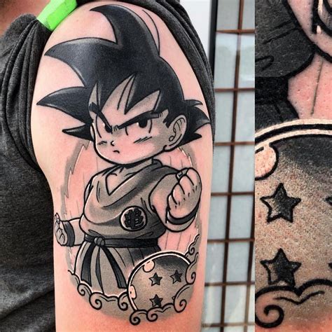 Olongversusyamcha Goku Small Dragon Ball Z Tattoo Small Forearm