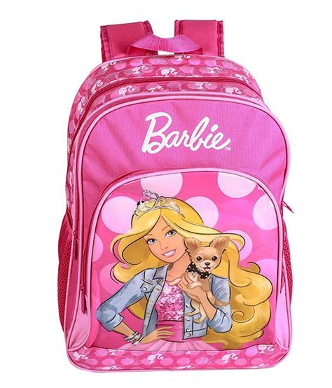Barbie Pink School Bag 16 Inch Buy Barbie Pink School Bag 16 Inch