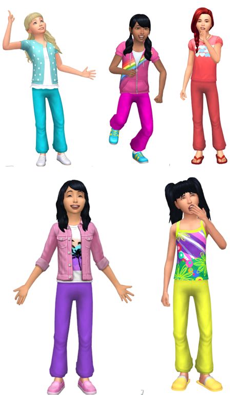 My Sims 4 Blog Clothing For Girls By Josiesimblr