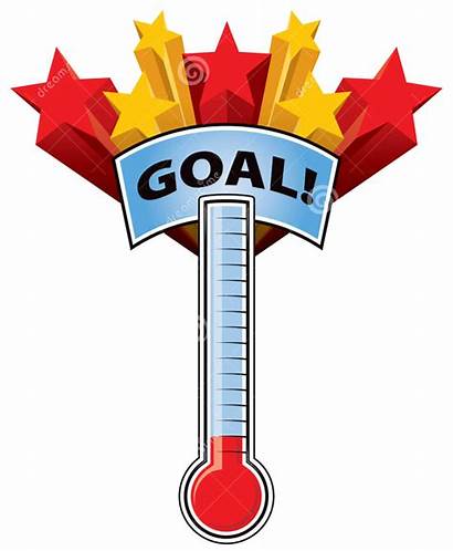 Transparent Goals Clip Clipart Goal Thermometer Fundraising