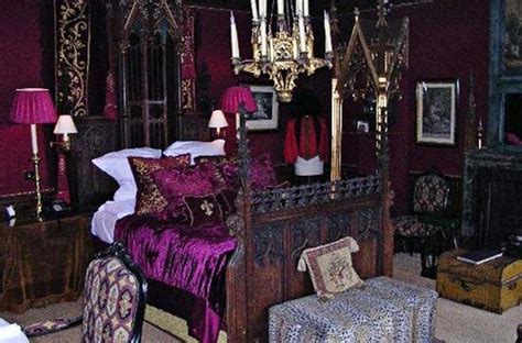 Gothic Bedroom Gotische Slaapkamer Victoriaanse Slaapkamer Gotisch