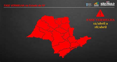 Estado De São Paulo Sai Da Fase Emergencial Para Fase Vermelha Nova Fase Vai Até 18 De Abril
