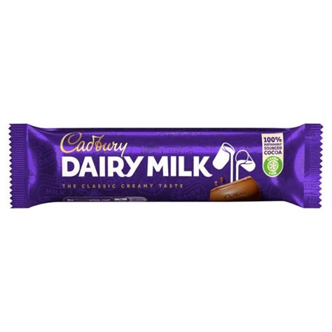cadbury dairy milk chocolate bar 45g 48 pack