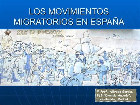 Movimientos Migratorios España Ppt
