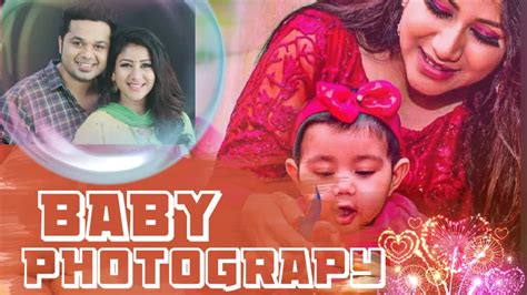 Alya Manasa And Cute Little Baby Ailas Recent Photoshoot 6th Month