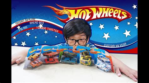 Unboxing 5 Really Cool Hot Wheels Cars From Our Huge Hot Wheels