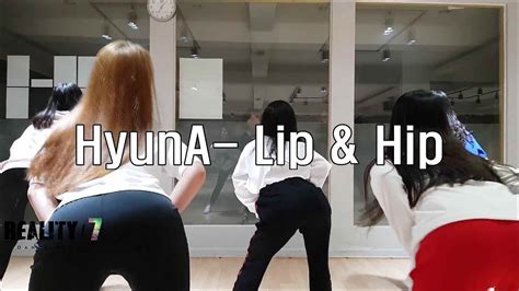 [basic] hyuna 현아 lip and hip 립앤힙 cover class video youtube