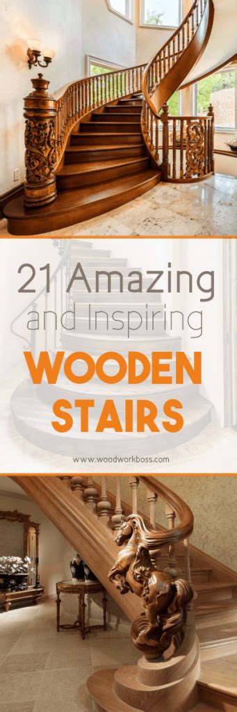 21 Amazing And Inspiring Wooden Stairs