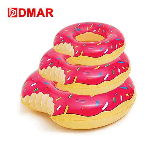 servidores de nombres inflatabale donut swimming ring 2 colors adult swimming circle inflatable