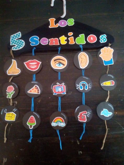 Imagenes De Los 5 Sentidos Para Niños De Preescolar Para Colorear