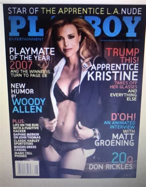 Playboy Magazine June Brittany Binger Centerfold The Apprentice F Sealed Picclick