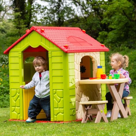 Deluxe Playhouse With Table And Chairs Smyths Toys Ireland