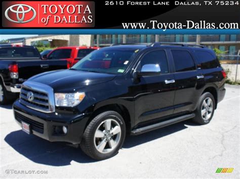 2008 Black Toyota Sequoia Limited 47905752 Car Color